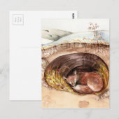 Fox Borrow Briefkaart (Voorkant / Achterkant)