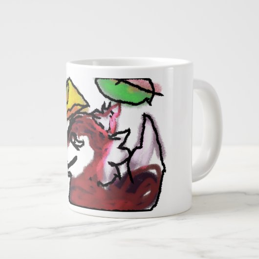 Fox bos grote koffiekop (Voorkant rechts)