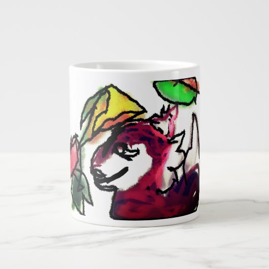 Fox bos grote koffiekop (Voorkant)