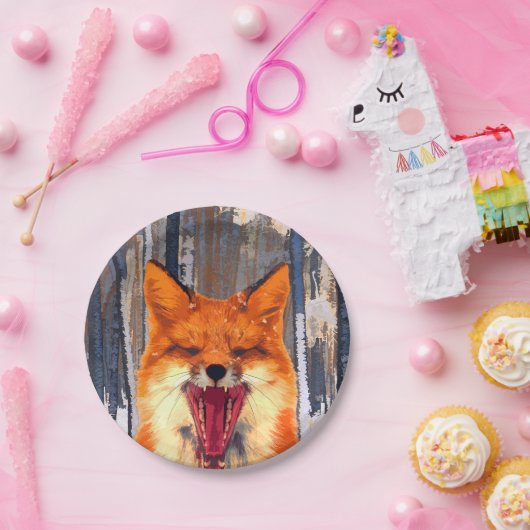 Fox bos Papier Bord (Feest)