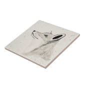 Fox  bos tegel tegeltje (Zijkant)