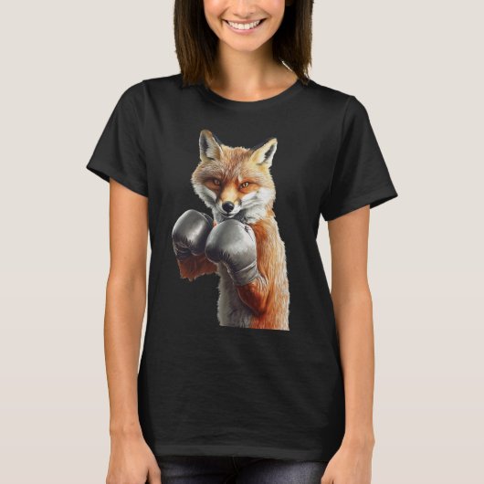 Fox Boxing T-shirt (Voorkant)