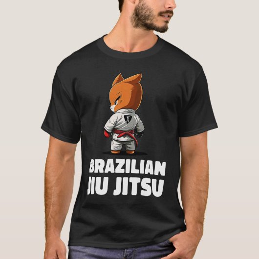 Fox Brazililian Jiu Jitsu en Grappling T-shirt (Voorkant)