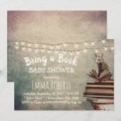  Fox brengt een Baby shower uit het boek Kaart (Voorkant / Achterkant)