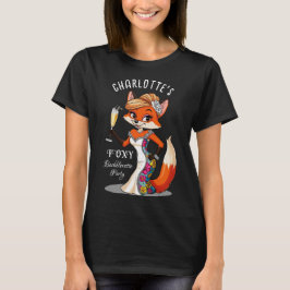 Fox Bride wordt geboren | Foxy Bachelorette Party  T-shirt