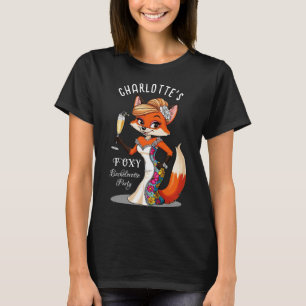 Fox Bride wordt geboren Foxy Bachelorette Party T-shirt