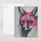Fox Briefkaart (Voorkant / Achterkant)