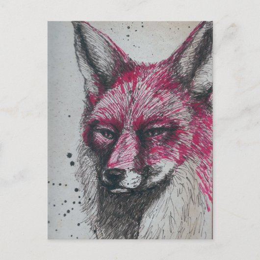 Fox Briefkaart (Voorkant)