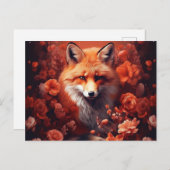 Fox Briefkaart (Voorkant / Achterkant)