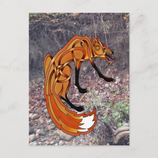 Fox Briefkaart (Voorkant)