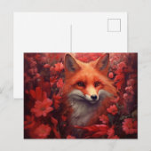 Fox Briefkaart (Voorkant / Achterkant)