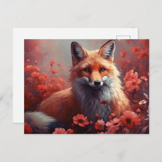 Fox Briefkaart (Voorkant / Achterkant)