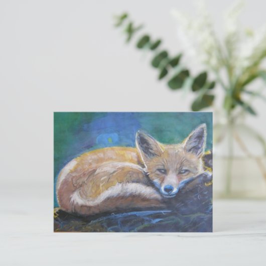 Fox Briefkaart (Staand voorkant)