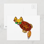 Fox Briefkaart (Voorkant / Achterkant)