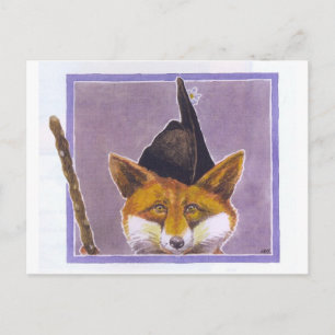 Fox Briefkaart Asturian Fox Asturias Spanje