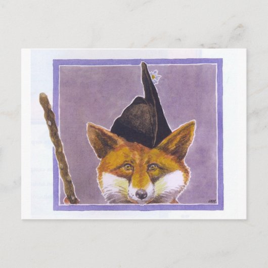 Fox Briefkaart Asturian Fox Asturias Spanje (Voorkant)