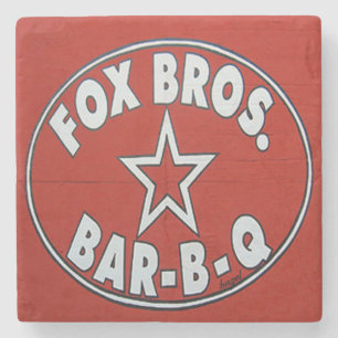 Fox Bros. Candler Park, Atlanta Marble Onderzetter