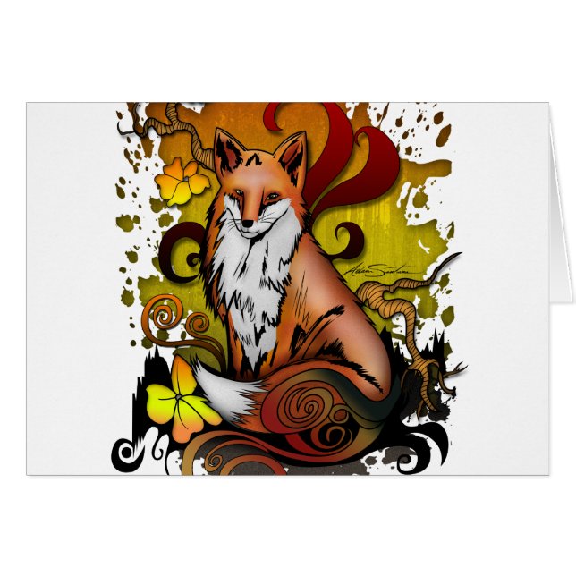 Fox buitenshuis (Voorkant Horizontaal)