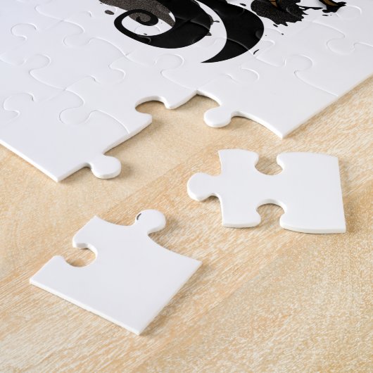 Fox buitenshuis legpuzzel (Zijkant)