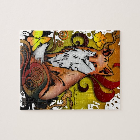 Fox buitenshuis legpuzzel (Horizontaal)