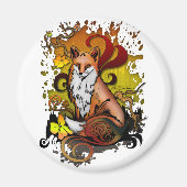 Fox buitenshuis magneet (Voorkant)