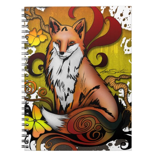 Fox buitenshuis notitieboek (Voorkant)