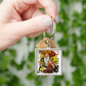 Fox buitenshuis sleutelhanger (Hand)