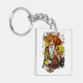 Fox buitenshuis sleutelhanger (Voorkant Links)