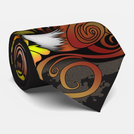 Fox buitenshuis stropdas (Opgerold)