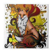 Fox buitenshuis tegeltje (Voorkant)