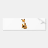 Fox Bumpersticker (Voorkant)