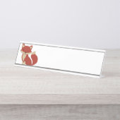Fox Bureau Naambordje (Voorkant)