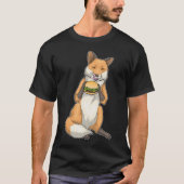 Fox Burger T-shirt (Voorkant)