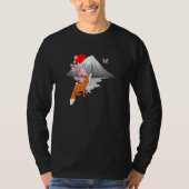 Fox Butterfly With Cherry Blossom Wing Japanese Sa T-shirt (Voorkant)
