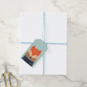 Fox Cadeaulabel (Met Touw)