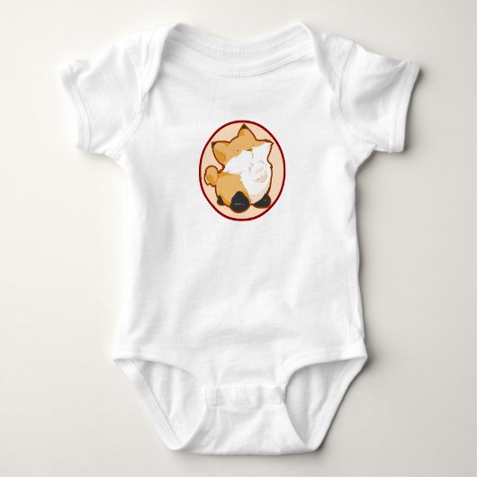 Fox Cadet - Baby Romper (Voorkant)