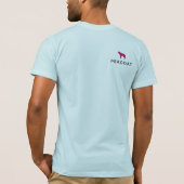 Fox Cake Fun Tech Kantoor T-shirt (Achterkant)