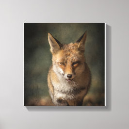 Fox Canvas Afdruk