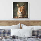 Fox Canvas Afdruk (Insitu (Slaapkamer))