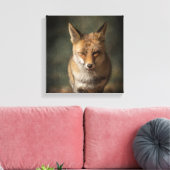 Fox Canvas Afdruk (Insitu (Woonkamer))