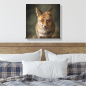 Fox Canvas Afdruk (Insitu (Slaapkamer))