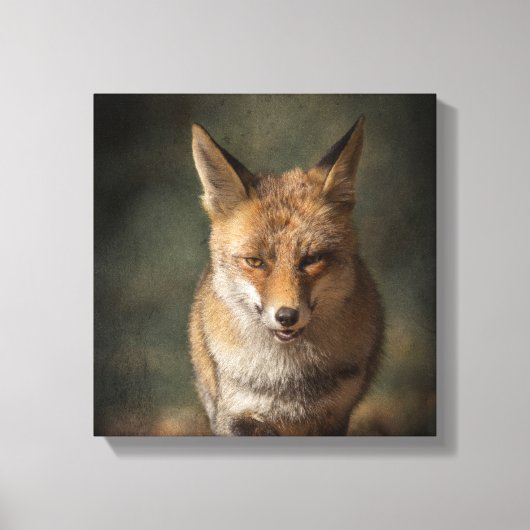 Fox Canvas Afdruk (Voorkant)