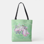 Fox Canvas tas (Achterkant)