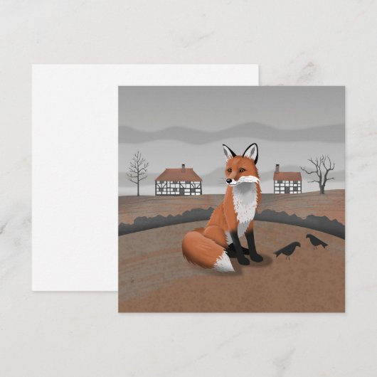 Fox card (Voorkant / Achterkant)