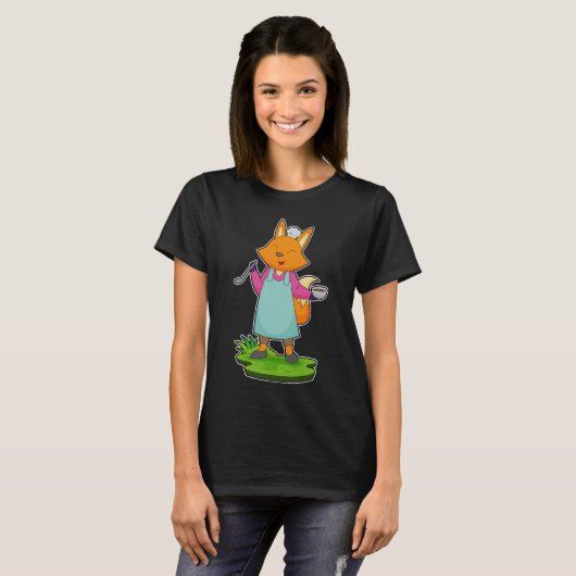 Fox Chef Bowl Kooklepel T-shirt (Voorkant volledig)