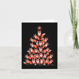 Fox Christmas Tree Fox Xmas Tree Dames & Kamp; Jon Kaart