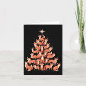 Fox Christmas Tree Fox Xmas Tree Dames & Kamp; Jon Kaart (Voorkant)