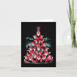 Fox Christmas Tree Fox Xmas Tree Dames & Kamp; Jon Kaart