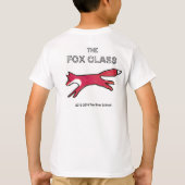 Fox Class T-Shirt, White, Boys T-shirt (Achterkant)