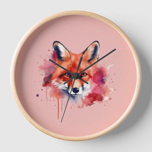 Fox Clock (Voorkant)